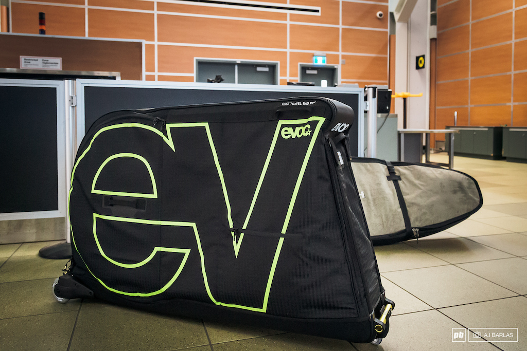 Evoc Bike Travel Bag Pro and Bike Stand