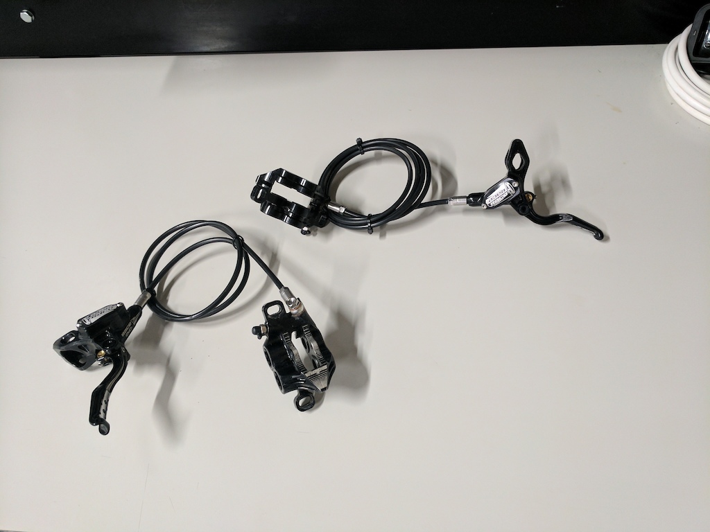 2017 Hope Tech 3 E4 Brakes 4 months old