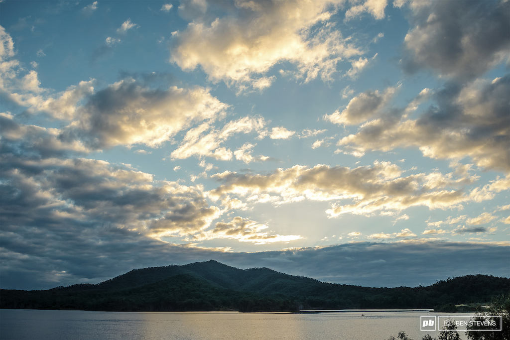 Mt Joyce MTB Park is situated behind Wyaralong Dam.