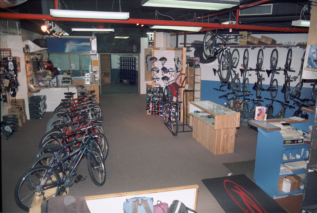 The original Whistler Bike Co., 1996