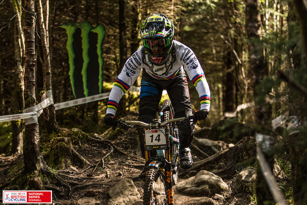Sponsored by Monster Energy HSBC UK | National Downhill Series Round 2 Presented by GT Bicycles.