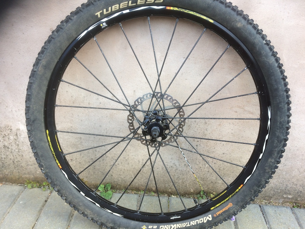 2013 Mavic Crossmax ST Tubeless Wheels, tyres, discs, QR's