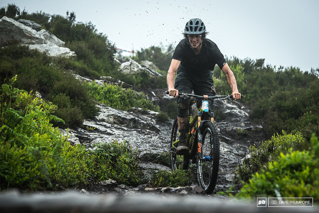 Josh Bryceland has a smile on his face down every track, regardless of conditions.