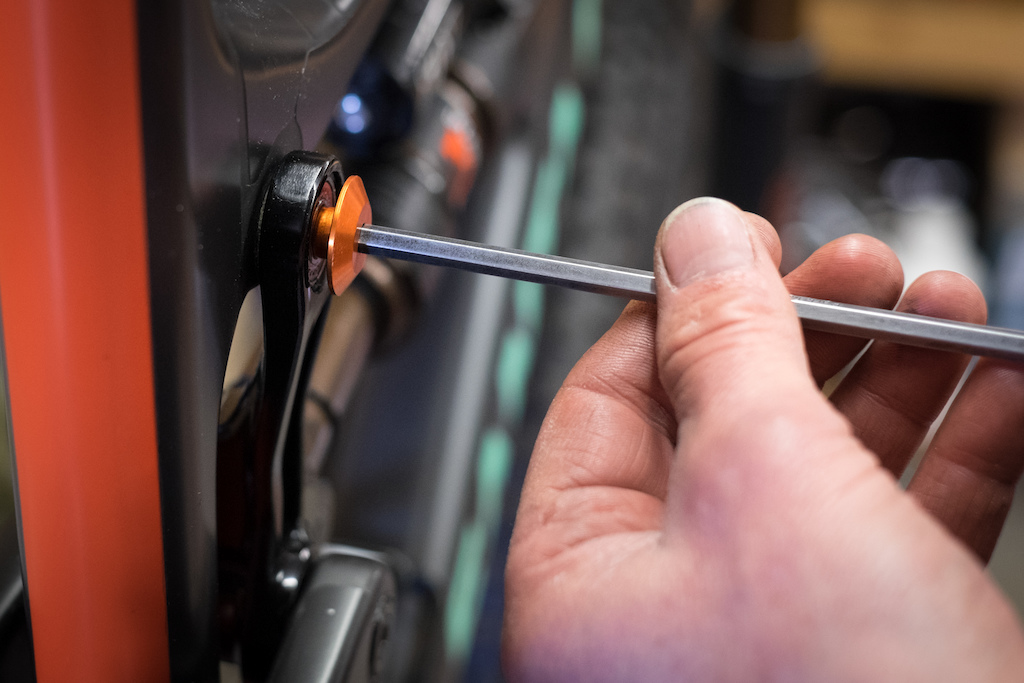 Santa Cruz Top Link Bolts are easy to fit and finish off that dream build.