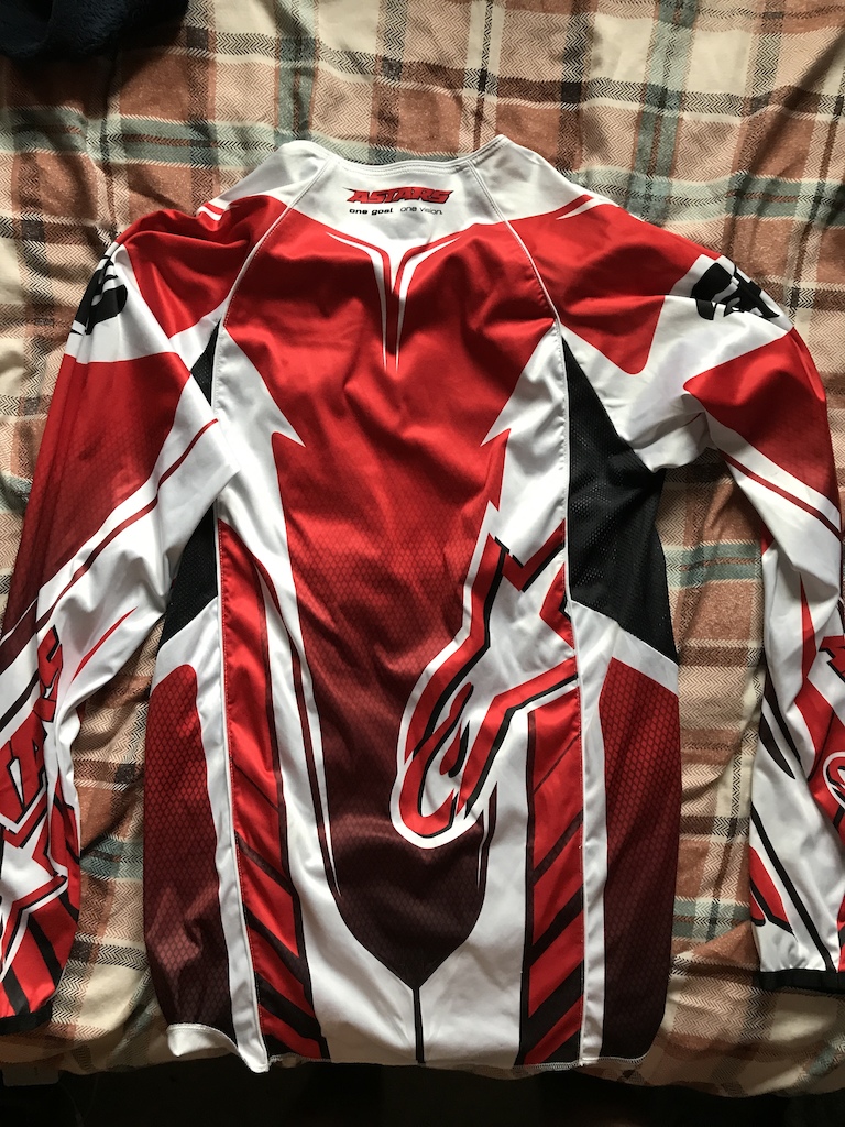 2015 alpinestars jersey medium red