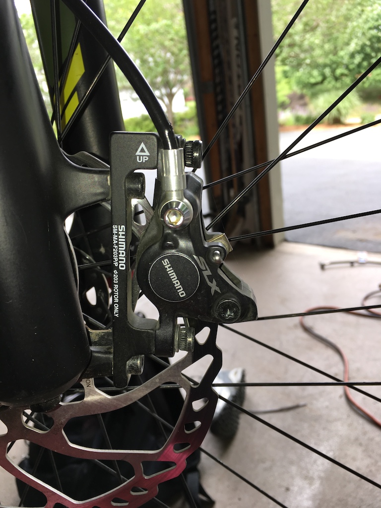 2015 Shimano Slx hydraulic brakes