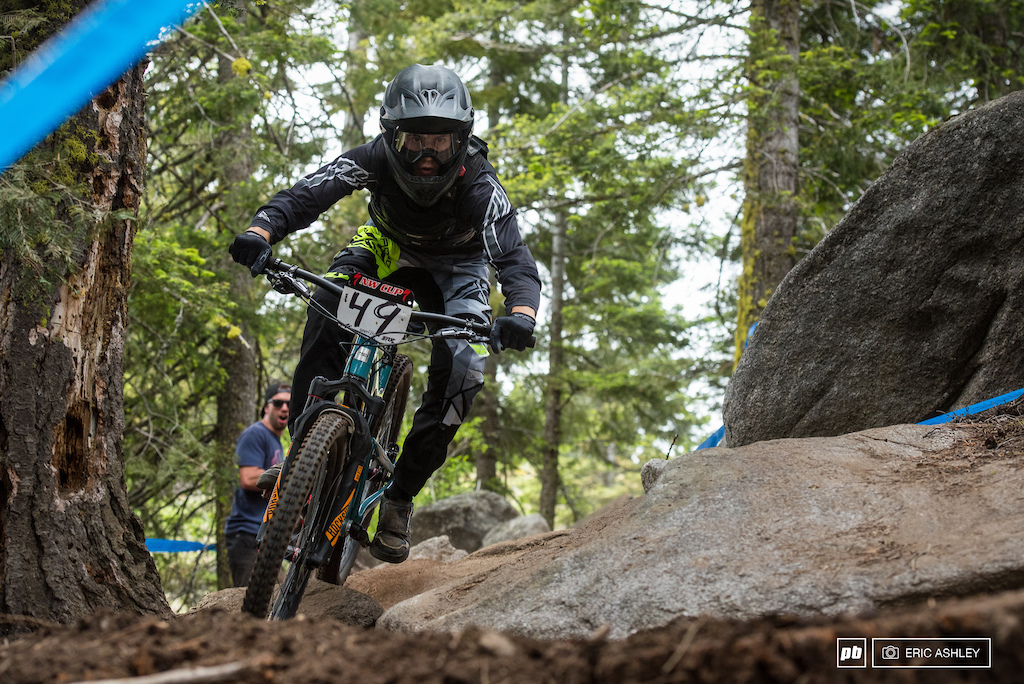 Kasper Dean has been keeping the pace and finished up at Tamarack with his second fourth-place finsih Pro Men .