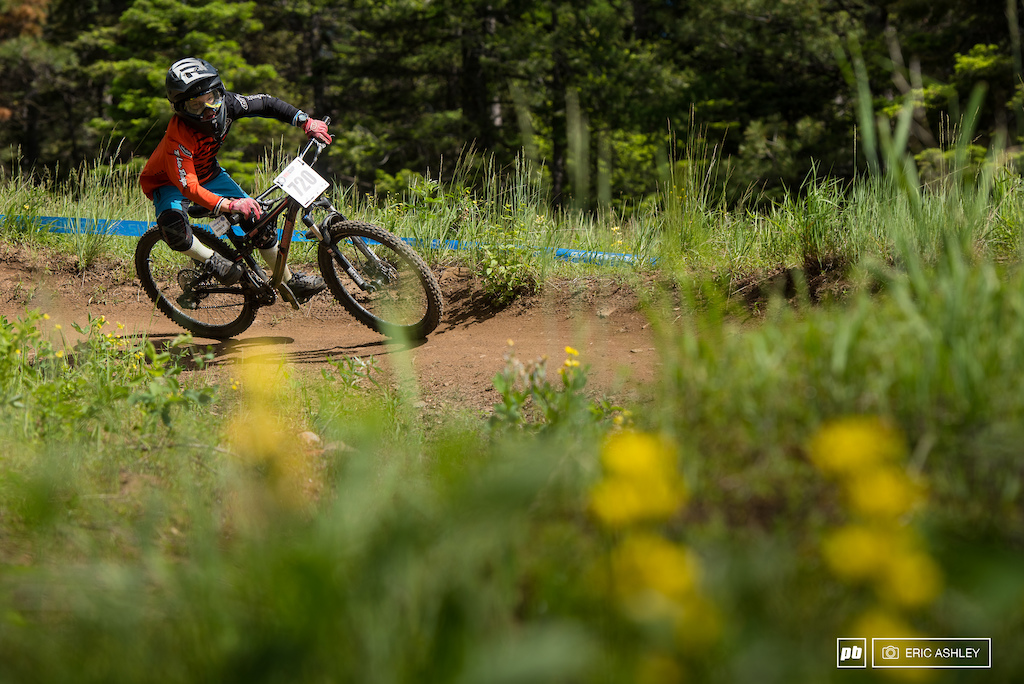 Wyatt Parker pulled ahead of the field to take first for his first podium Cat 3 Men 0-10 .