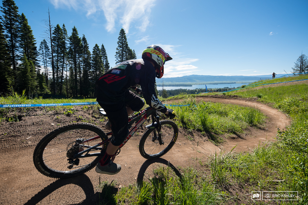 You re never very farm from an awesome view at Tamarack Bike Park.
