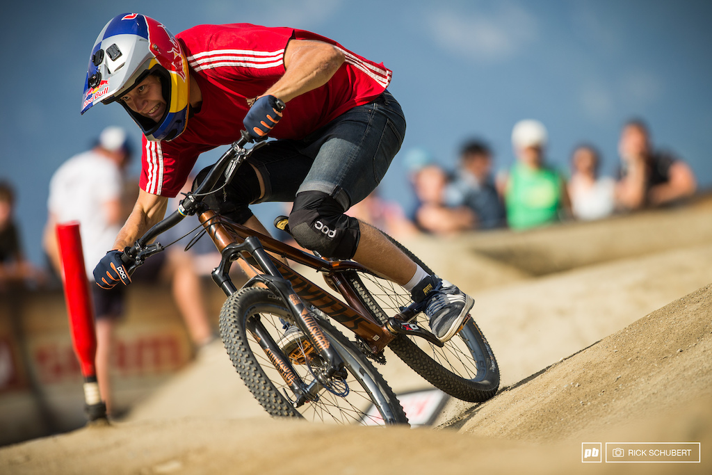 With a fourth place qualifier Martin Soederstrom proved that he is always someone to watch out for at the pumptrack events