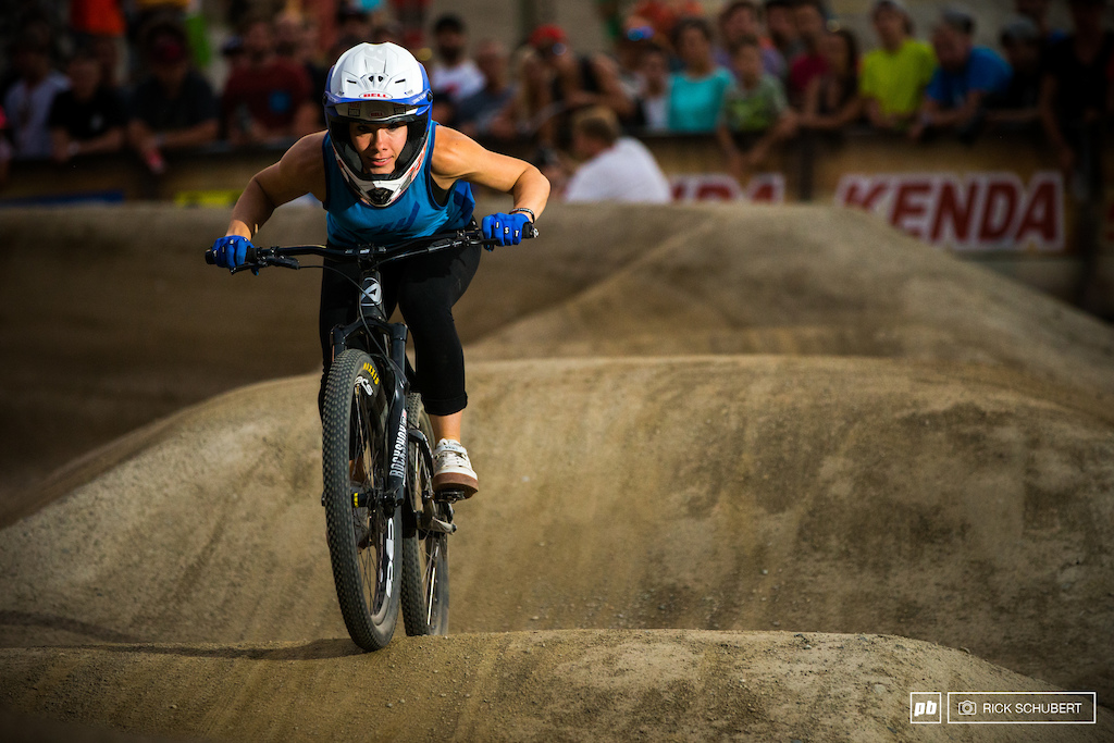 Buchanan made it a clean sweep winning all of her heats