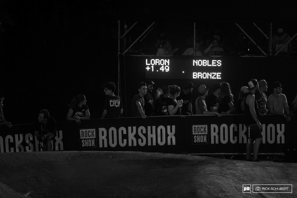 With a big mistake on just in front of the last turn Adrien Loron lost plenty of time what put Barry Nobles into third place