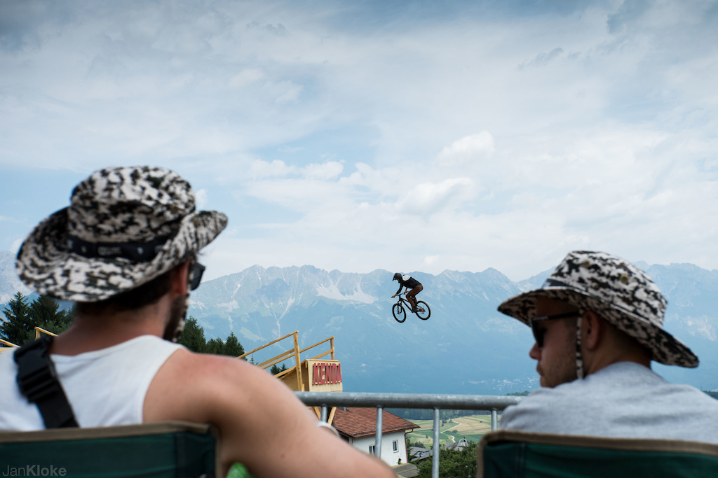 Slopestyle Finals at Crankworx Innsbruck - Photo by Jan Kloke