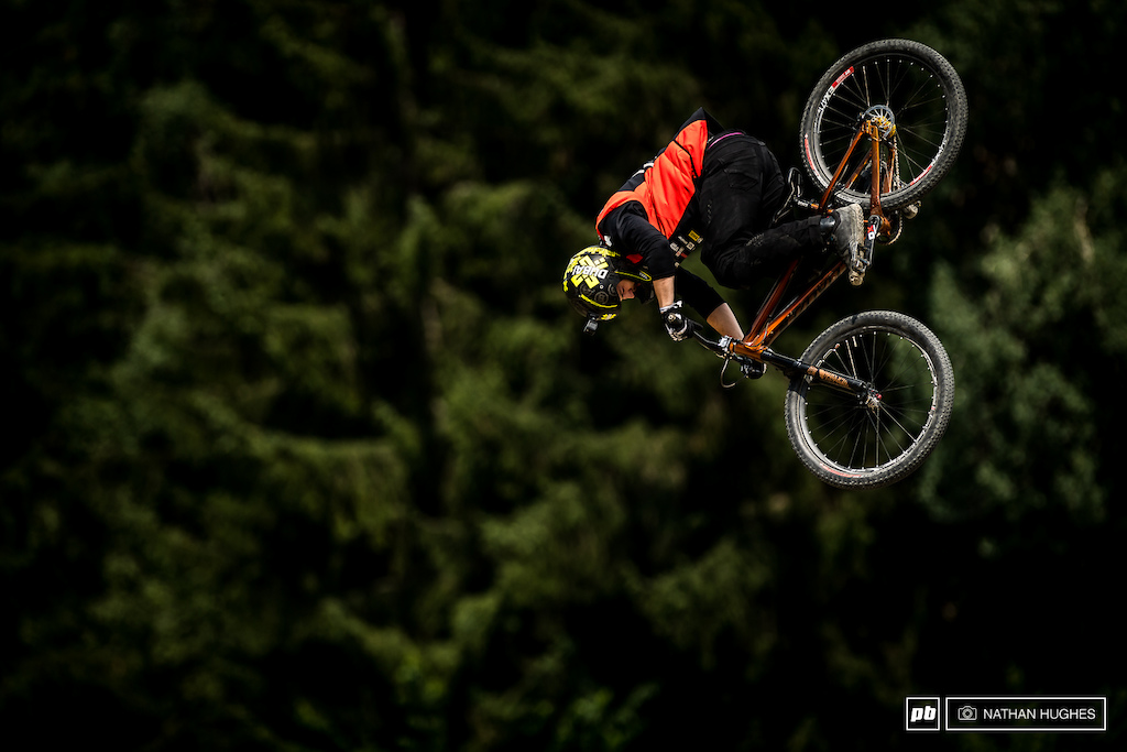 One of the most ferocious runs the World has seen on a slopestyle course no bones about it.
