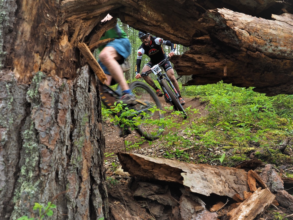 Tyler from Rocky Mountain Bikes is an absolute SLAYER of trail (even with possibly the hairiest legs in the industry).