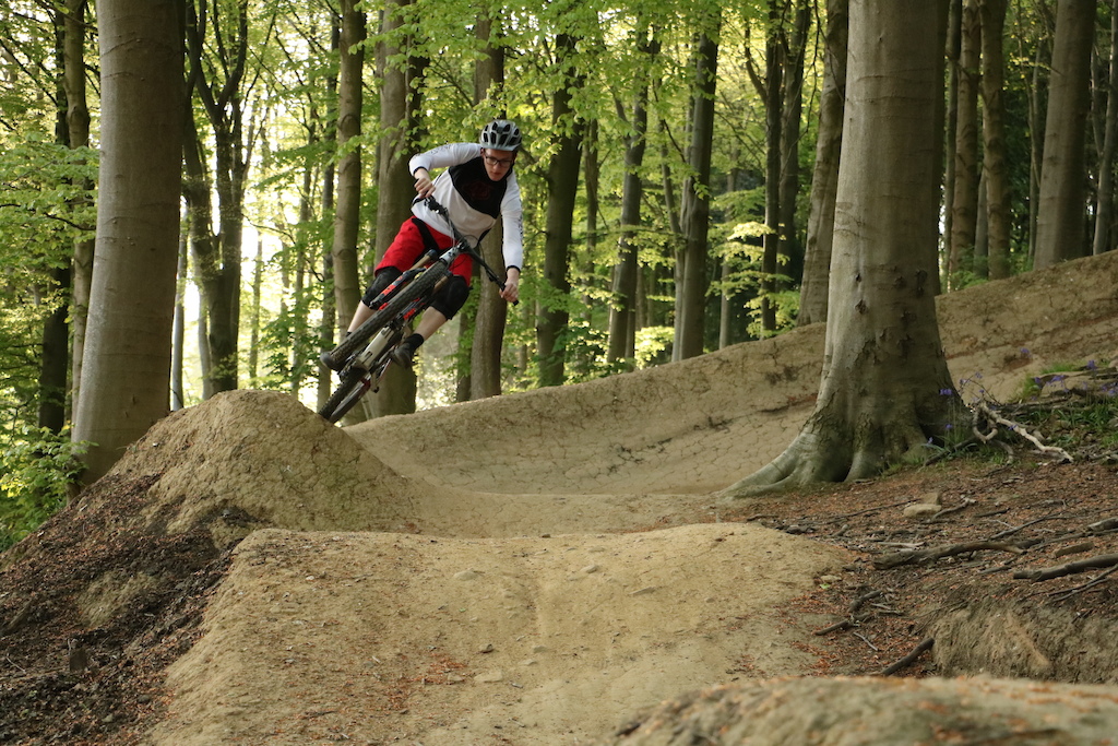 Ripping up the trails at esholt