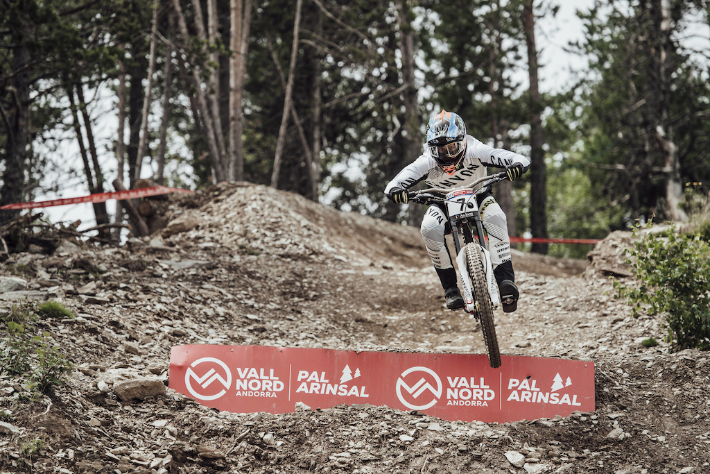 Troy Brosnan performs at UCI DH World Cup in Vallnord, Andorra on July 1st, 2017 // Bartek Wolinski/Red Bull Content Pool // P-20170701-01754 // Usage for editorial use only // Please go to www.redbullcontentpool.com for further information. //