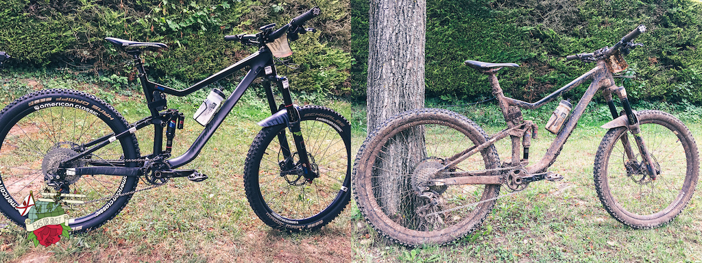 Before and after racing EWS France