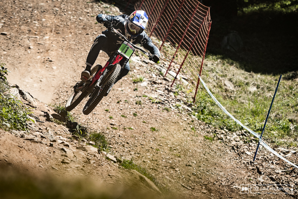 Finn Iles took a while to get up to speed but by day's end he was looking very very quick.