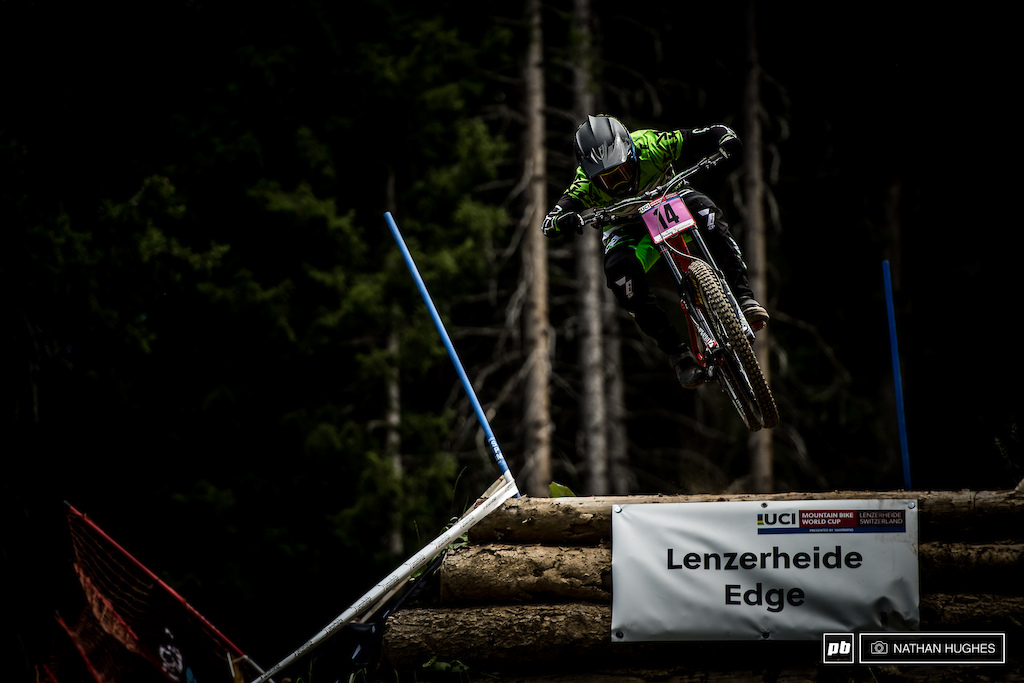 Vaea Verbeeck scroed her best ever WC result hucking into 7th.