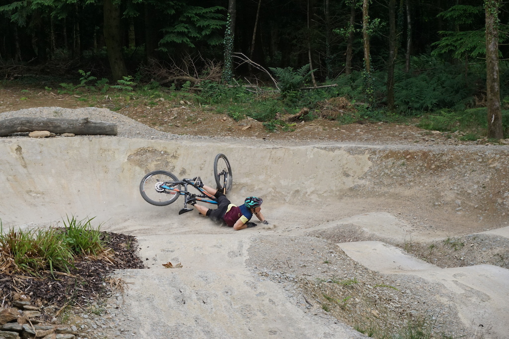 The Pumptrack challenge claimed a couple of victims, Gemma was determined to turn that DNF into a winning run