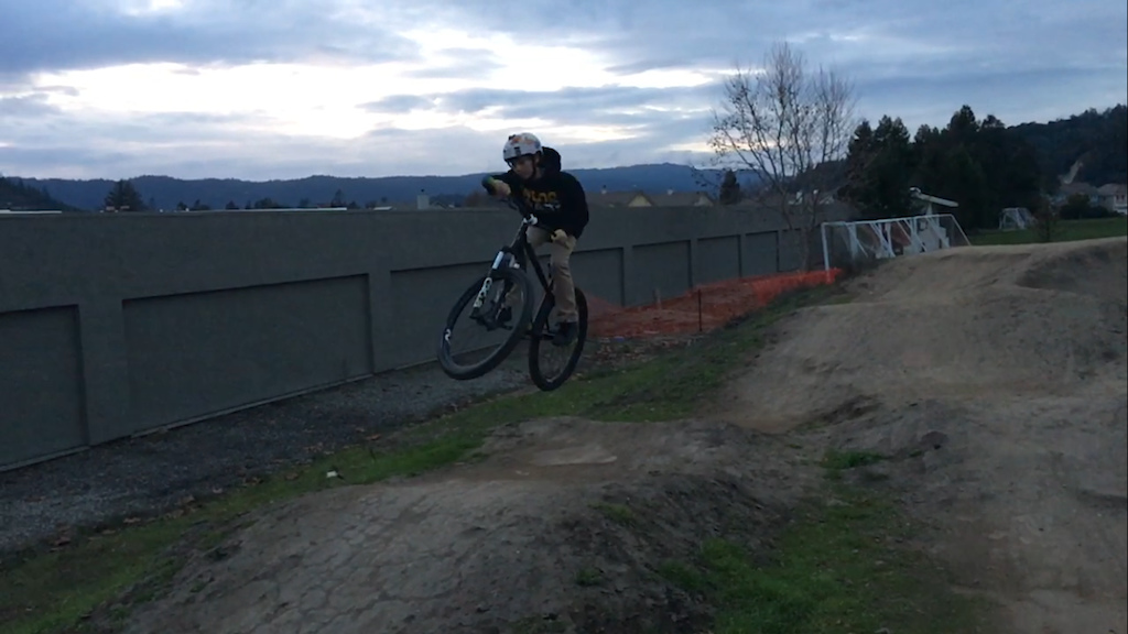 First dirt jumper back in 2015. I was probably a solid 4' 10"