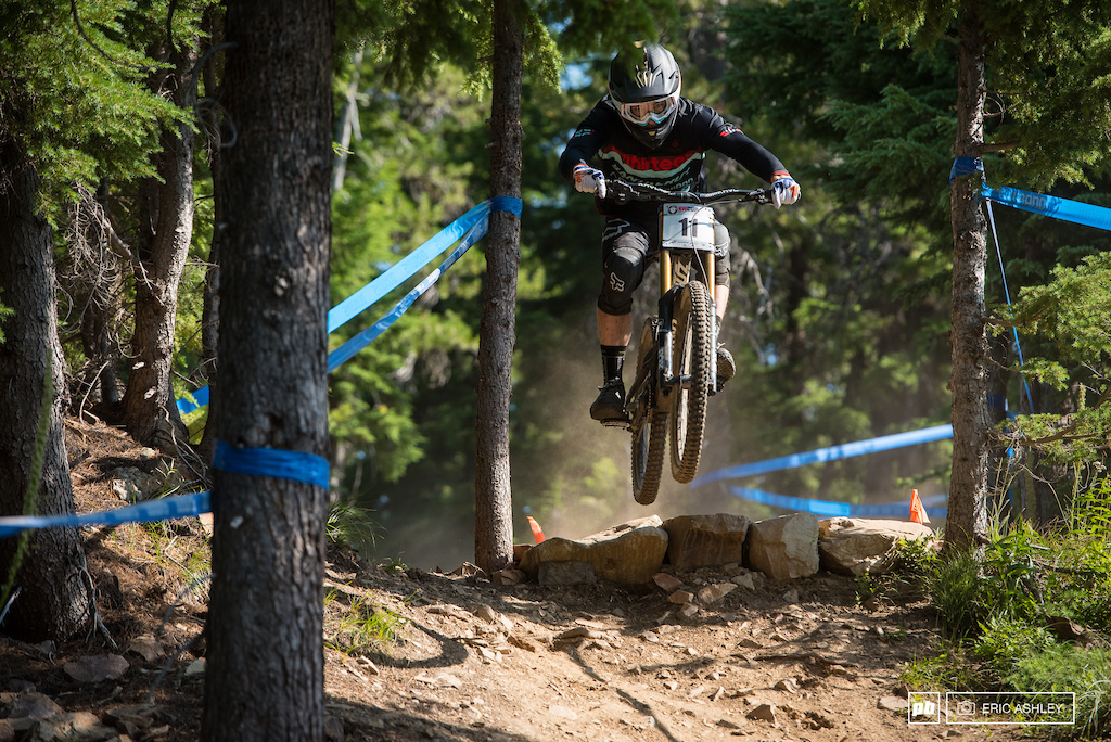 Nate Furbee s practice laps were looking immensely fast but a crash and following brake issues put him in last place Pro Men .