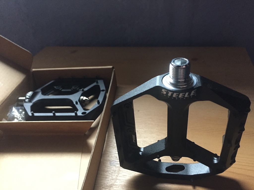 Steele Industries P030 pedals finally arrived after 6 months of waiting.