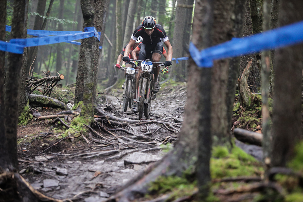 Wet and Wild Short Track XC Action - US MTB National Champs 2017