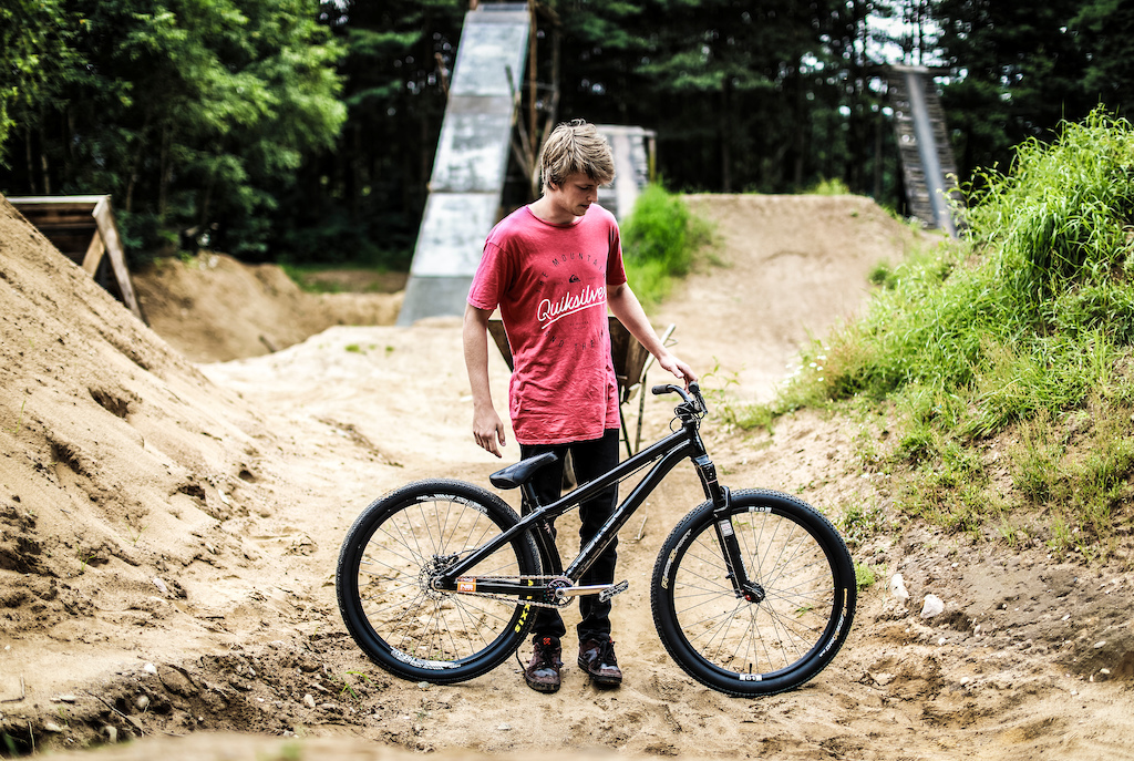 Adams proudly rpesents his new Black beast from NS Bikes!