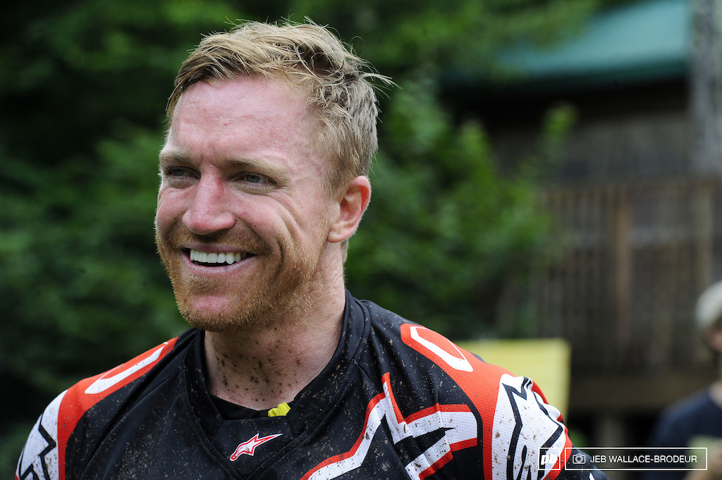 Aaron Gwin worked hard to earn his umpteenth National Title as the Snowshoe track is no gimme.