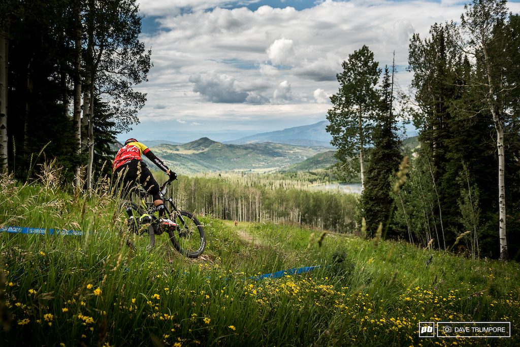 Former XC racer turned World Cup downhiller, Kenta Gallagher is trying his hand at the EWS for the first time.