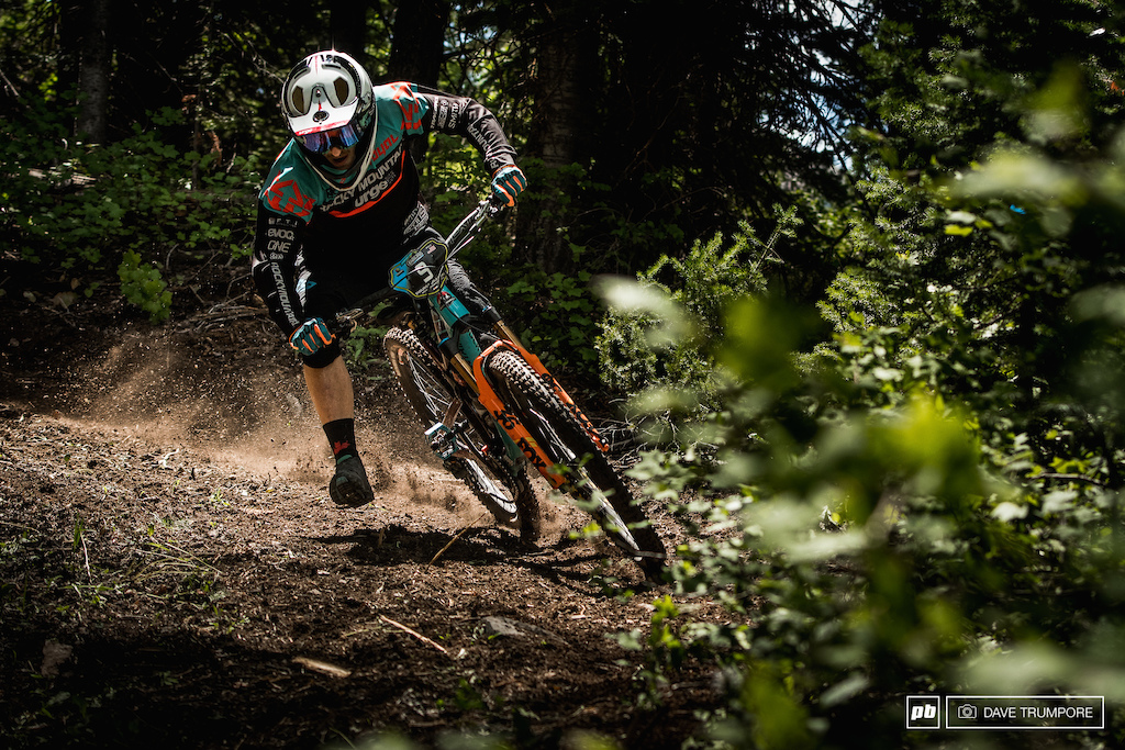 Jesse Melamed pulled back 5 places today racing stages that more suited his style, and would finish the day in 5th.