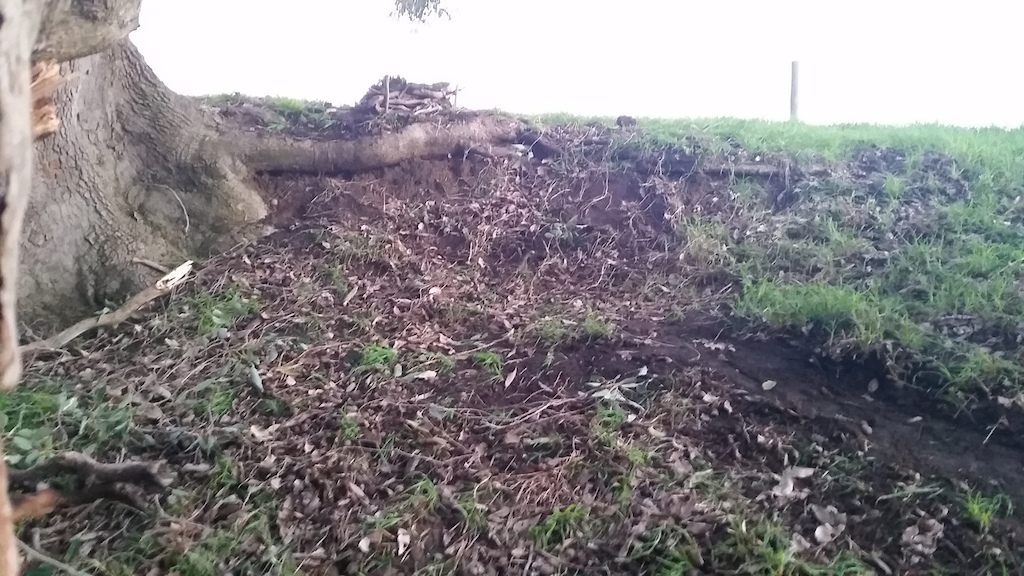 A quick 1 meter drop off i built along with a few other jumps in  a afternoon