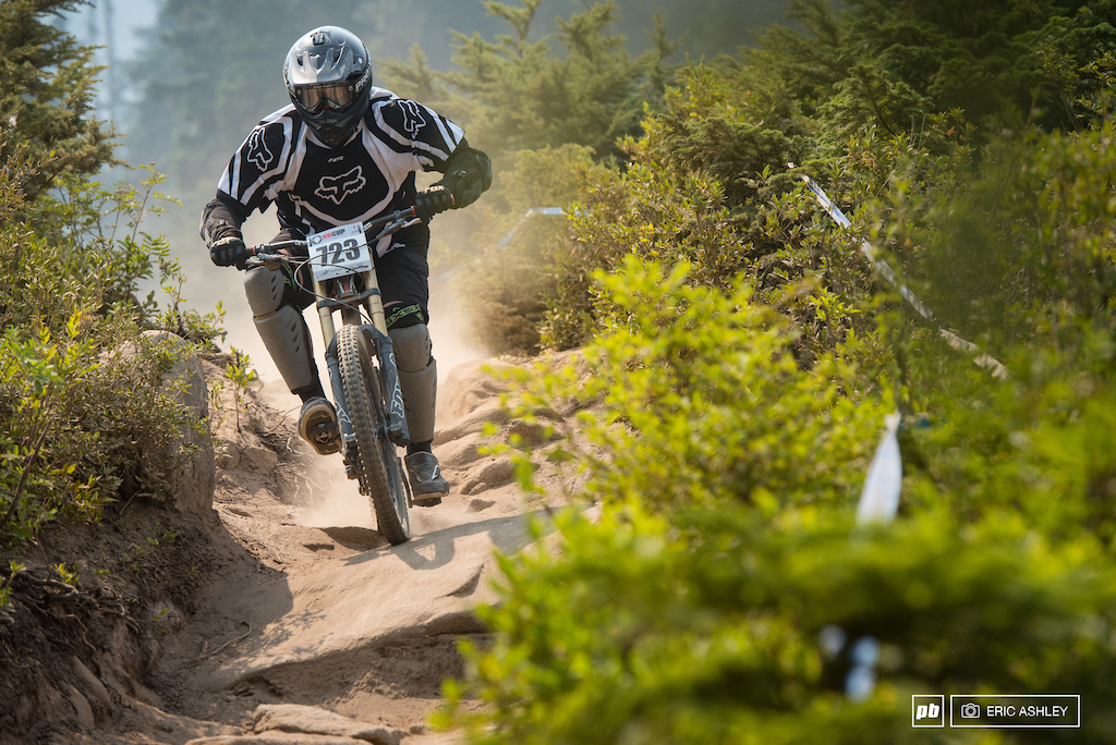 Andrew Clarke handily took the top step with a lead of almost five seconds Cat 2 Men 50 .