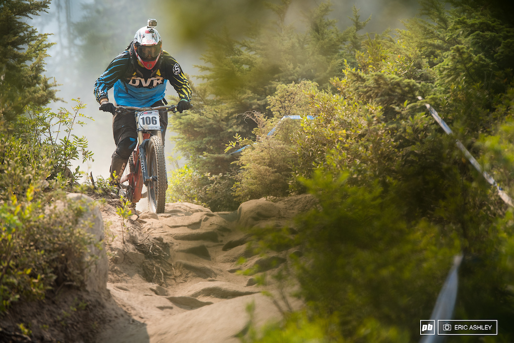 We get the impression Erik Grey really enjoys crushing rocks and taking first Cat 2 Men 40-49 .