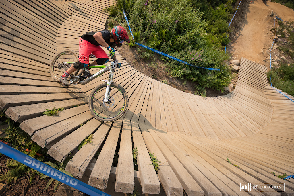 Sam Day rides out the wall-ride on Slingshot Wookie Cat 2 Men 0-14 .