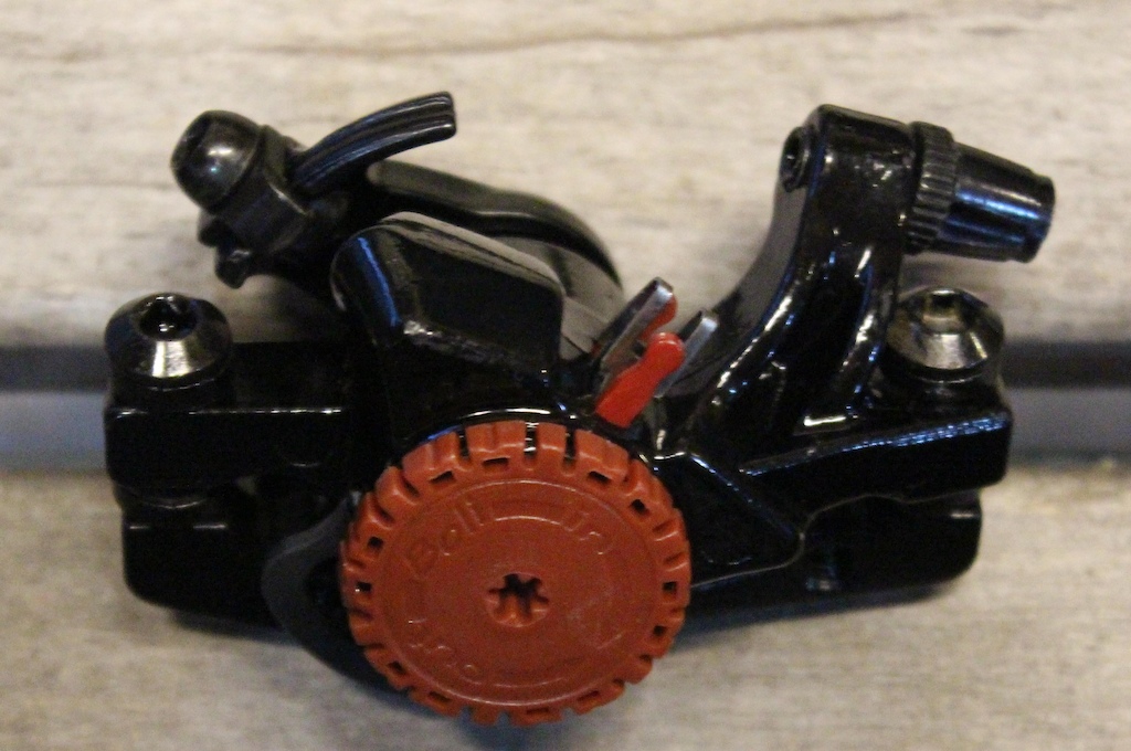 $20 - Boli BB5 Mechanical Disc Brake Caliper with mount 140mm rear, 160mm front, new. (2 available)