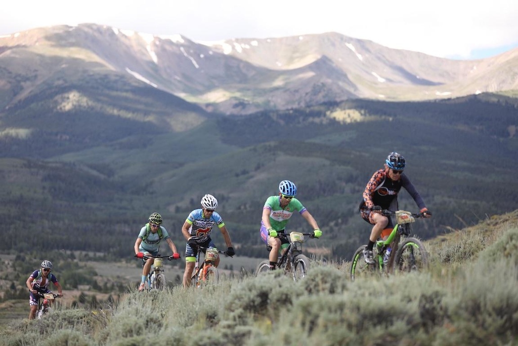 at Leadville 100 MTB in Leadville, Colorado, United States photo by