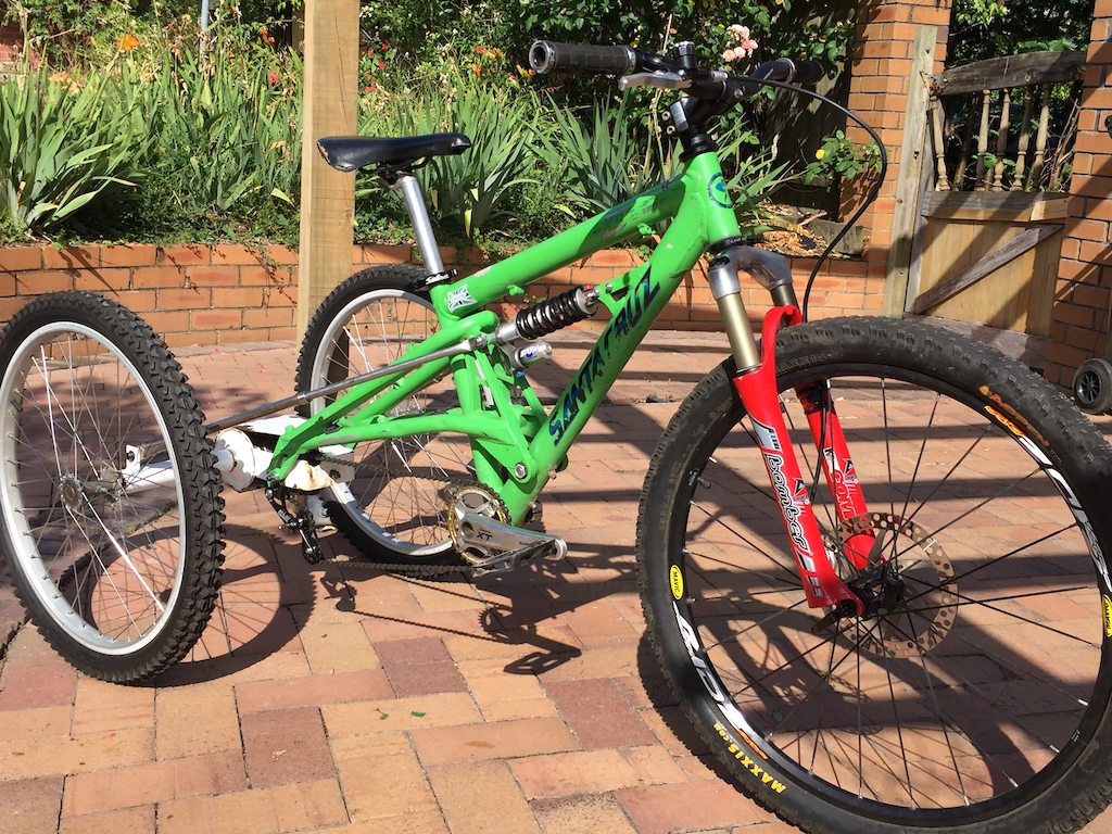 Full suspension trike for my autistic boy.