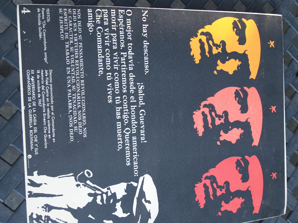 0 Che Guevara 3 posters mounted on board
