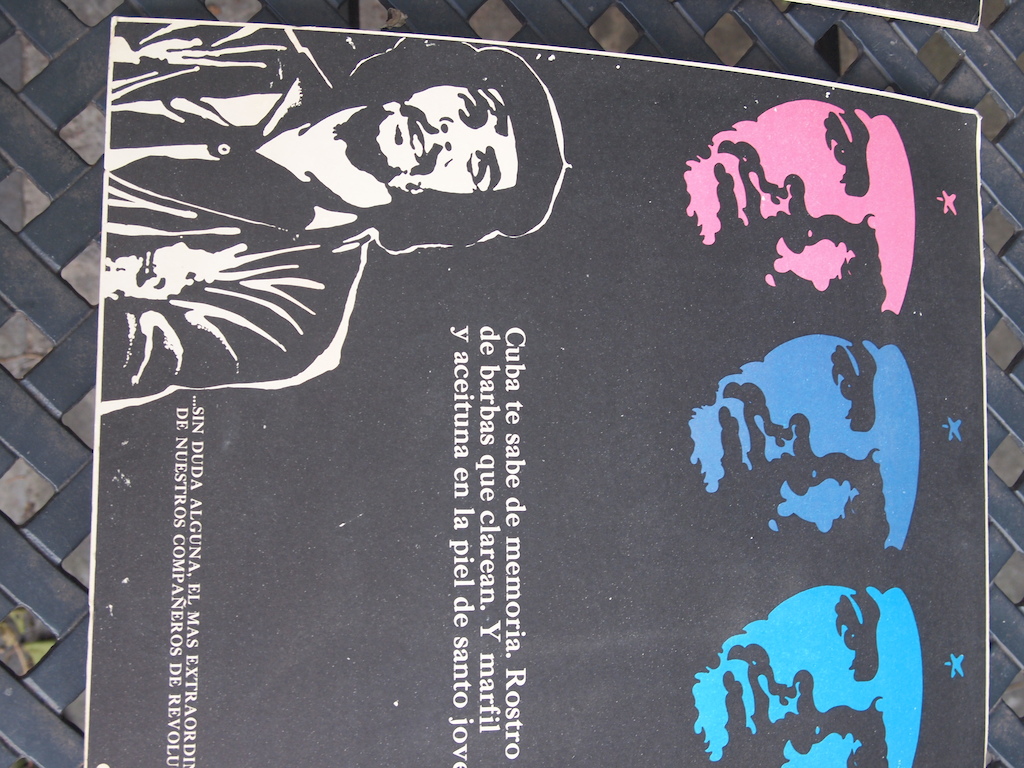 0 Che Guevara 3 posters mounted on board