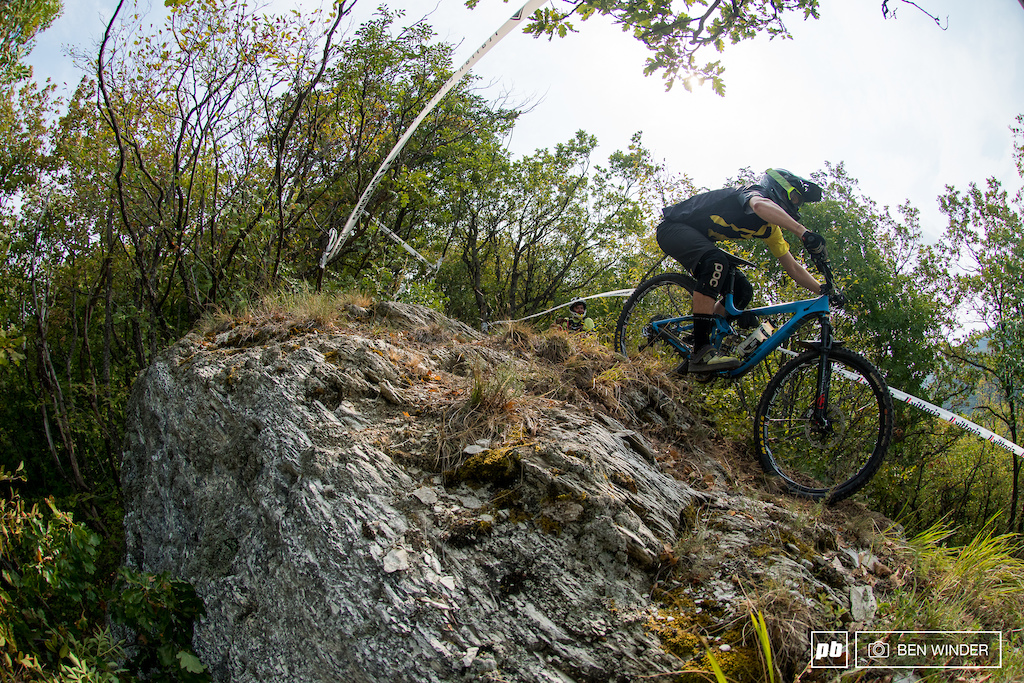 Whilst riding the trails look fun, but there’s a lot of rock around to cause some damage.