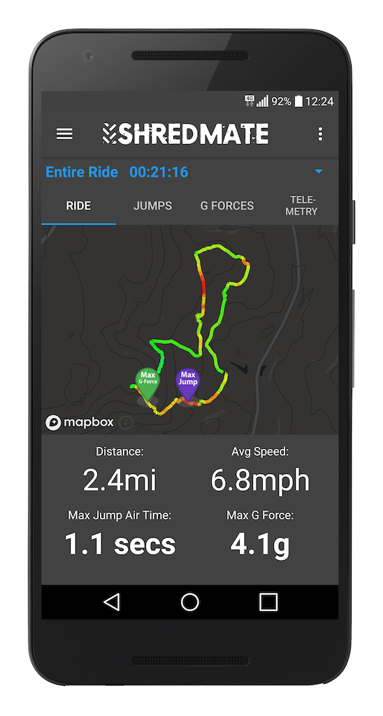 ShredMate - The First Bike Computer to Track Your Jumps is Nearly 80% Funded