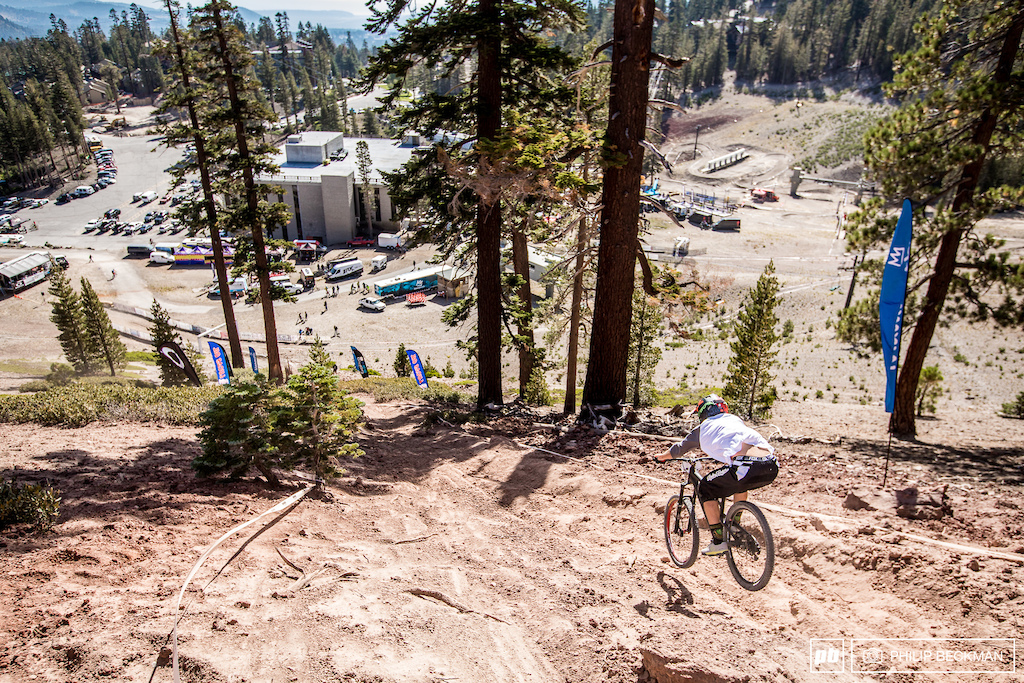 Mammoth's Elevator Shaft is a daunting piece of real estate.