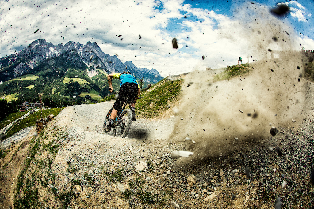 Wyn Masters Rides Leogang Up and Down