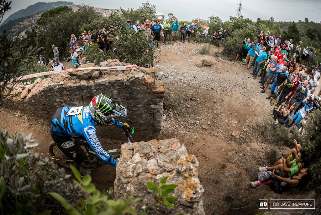 Sam Hill went 2, 3, 4 on today's stages and sits right were he needs to be if he wants to end the year as the World Champion.