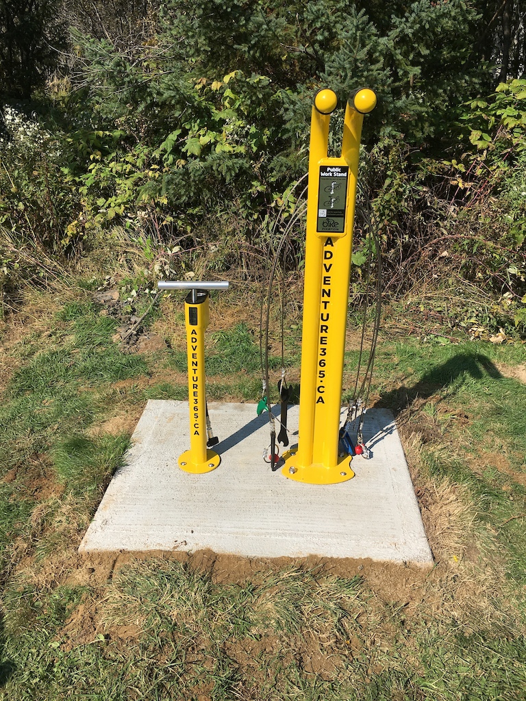 The Bike Repair Station, donated by Adventure365
