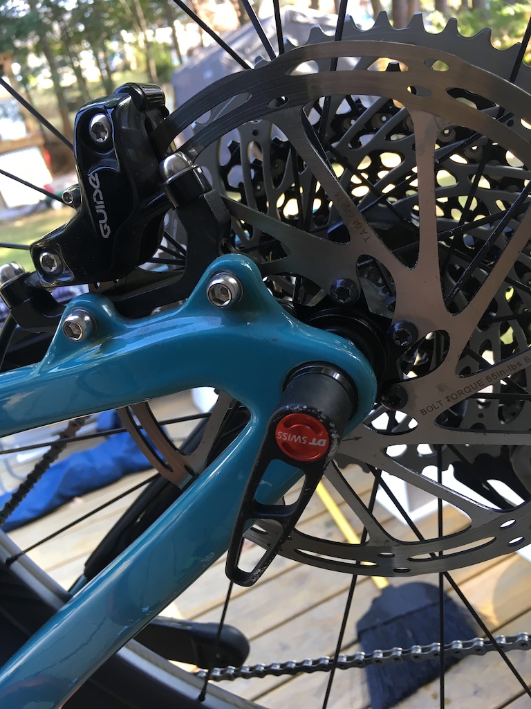 2017 SANTA CRUZ BRONSON cc XO1 Carbon Wheels