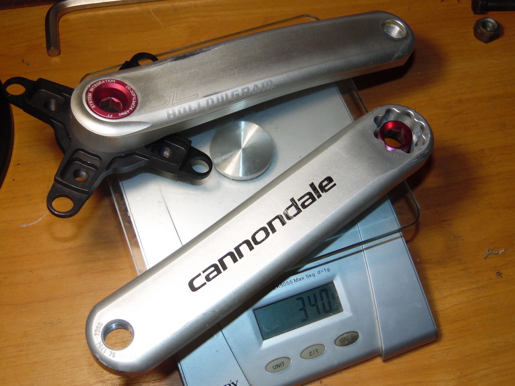 crank Cannondale hollowgram sl 175mm + spider 104/64BCD | ~2007 | Weight 340gr